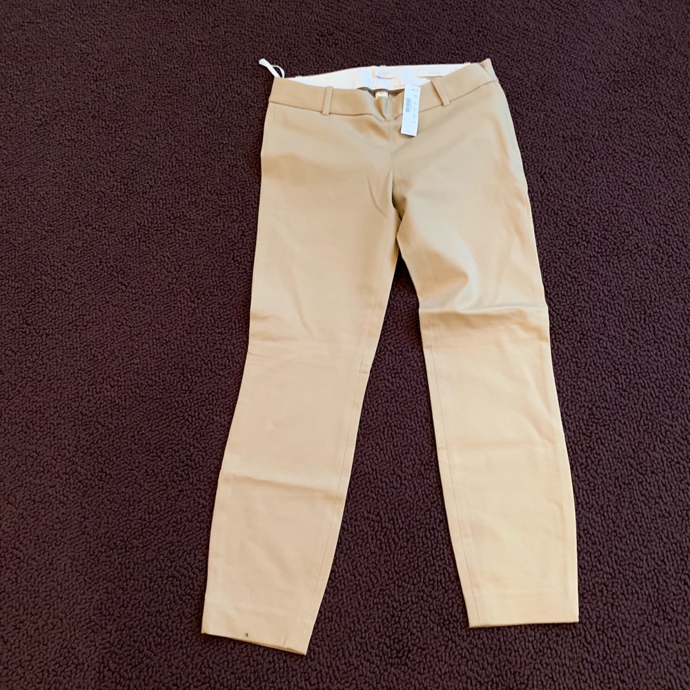 J. crew Minnie Pants 00 NWT
